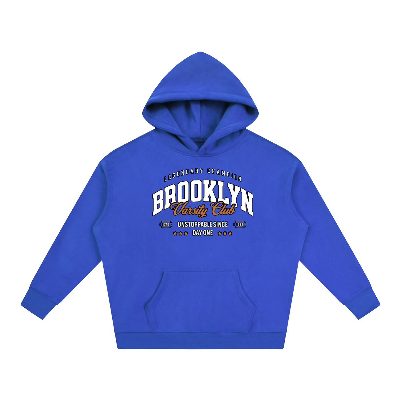 "Varsity Club" Oversize Fleeced Hoodie