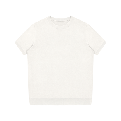 "Brooklyn Republic Essentials" Crewneck Knit T-Shirt