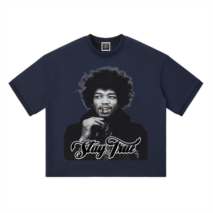 "Electric Lady" Heavyweight Boxy T-Shirt