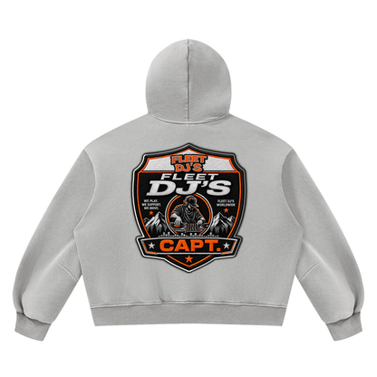 "Fleet DJ's" Vintage Wash Boxy Fleece Sweatsuit