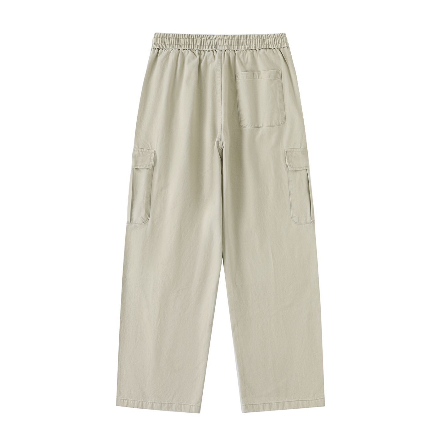 "War of the Roses" Men's Drawstring Waist Straight-Leg Cargo Pants