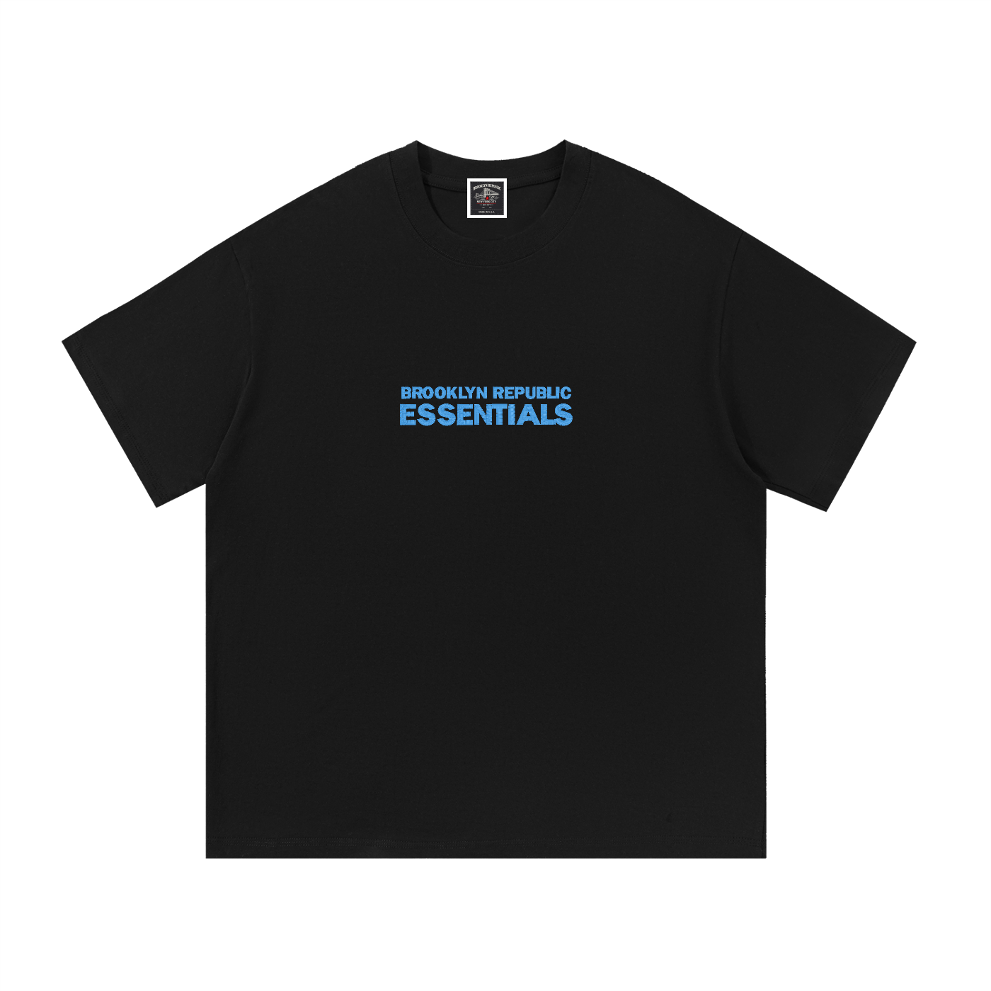 Brooklyn Republic Essential™ Embroidered Cotton T-Shirt