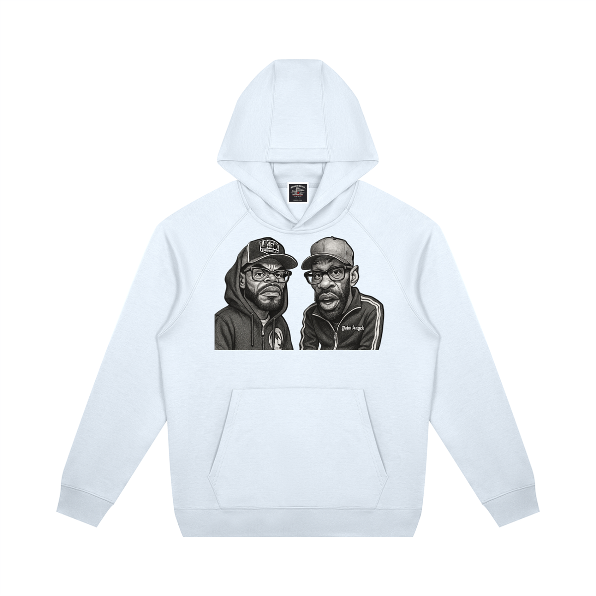 "How High" Oversized Raglan Pullover Hoodie