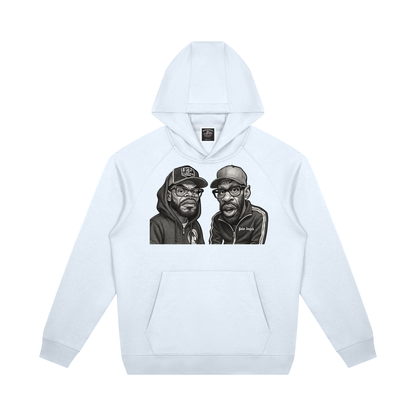 "How High" Oversized Raglan Pullover Hoodie