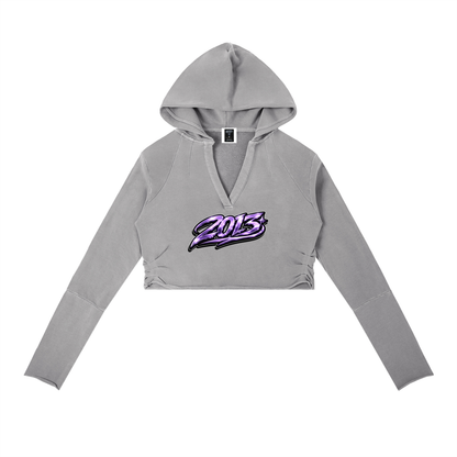 BTS™ x BKNY™ "Our Year" Vintage Washed Raw Edge Hoodie