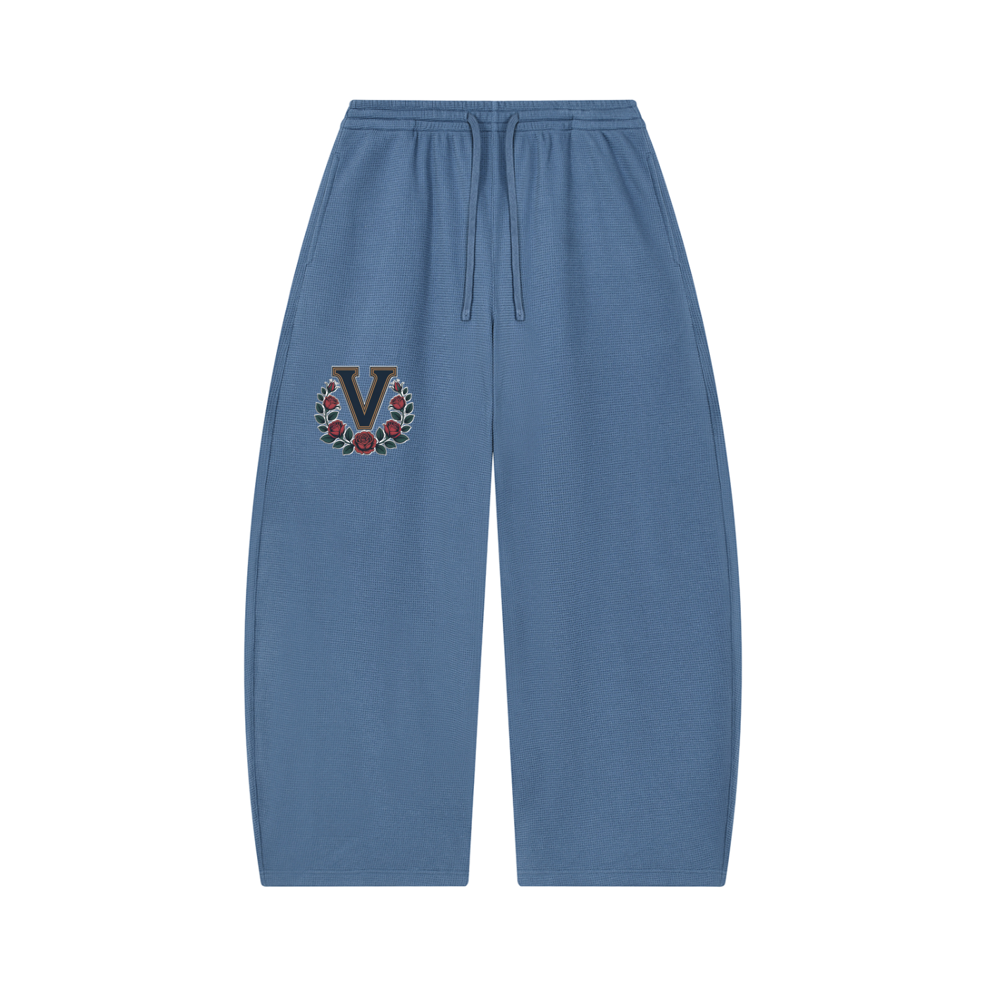 "VARSITY" Waffle Cotton Sweatsuit