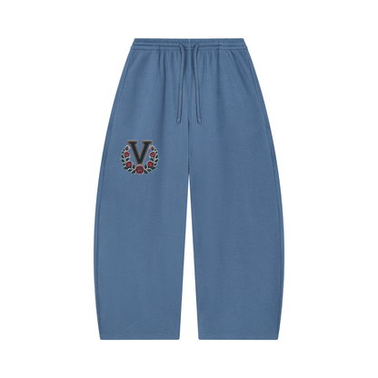 "VARSITY" Waffle Cotton Sweatsuit