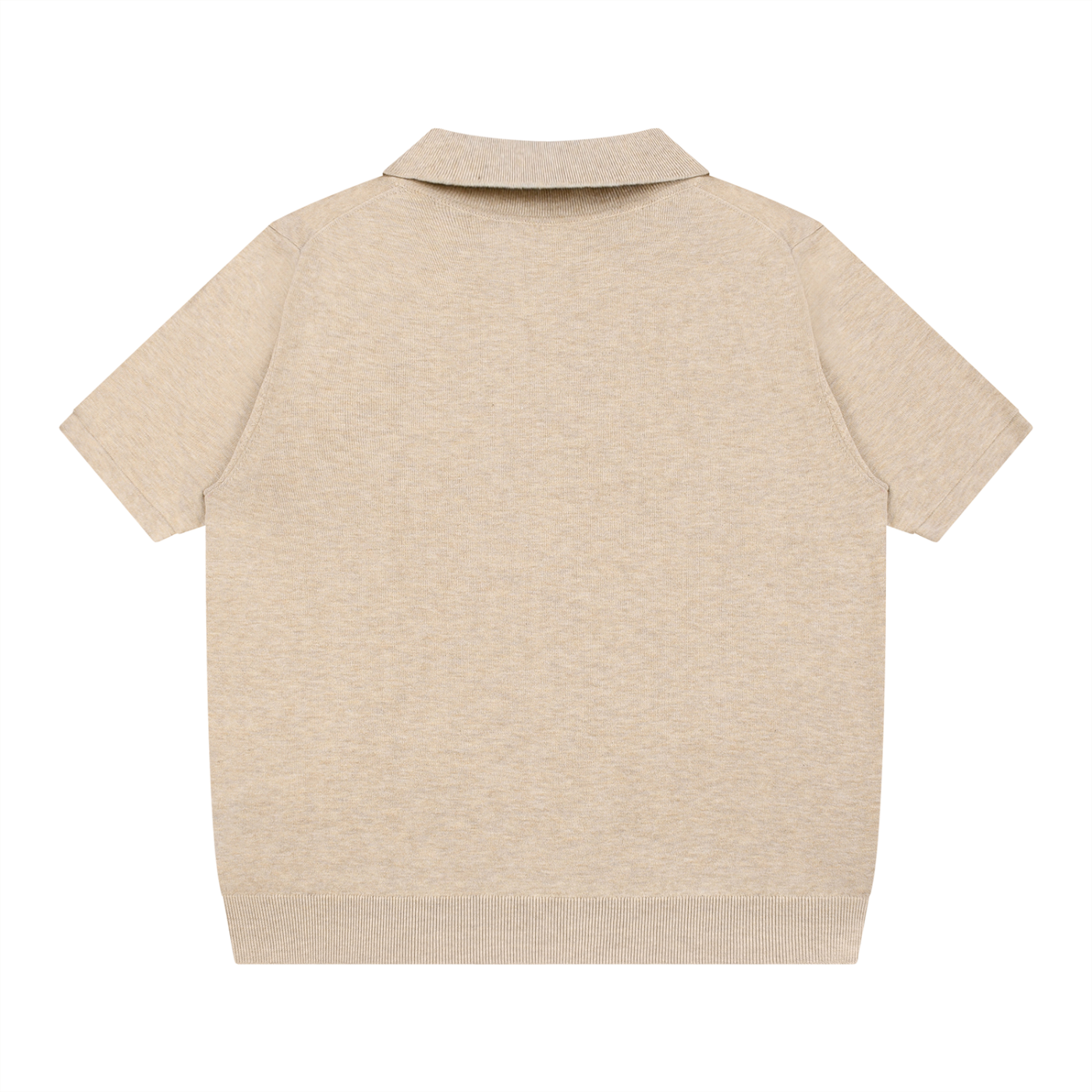 "Brooklyn Republic Essential" Heavyweight Oversized Polo Shirt