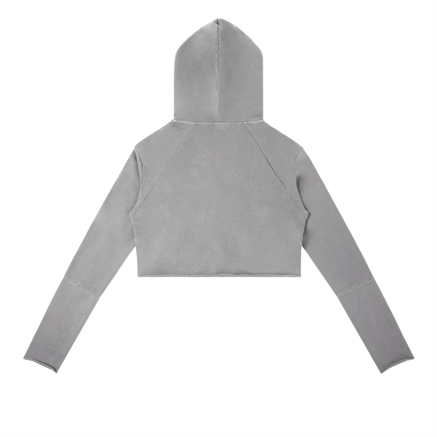 "Hillman College" Vintage Washed Raw Edge Hoodie