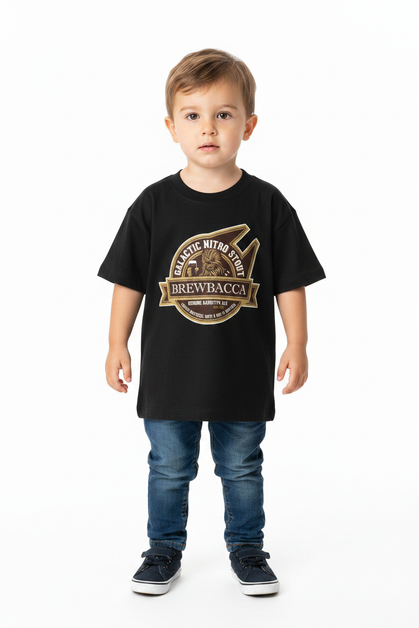 "Brewbacca" Pure Cotton Essential Kids T-Shirt