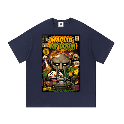 "The Adventures of MadLib and MF Doom" Cotton T-Shirt