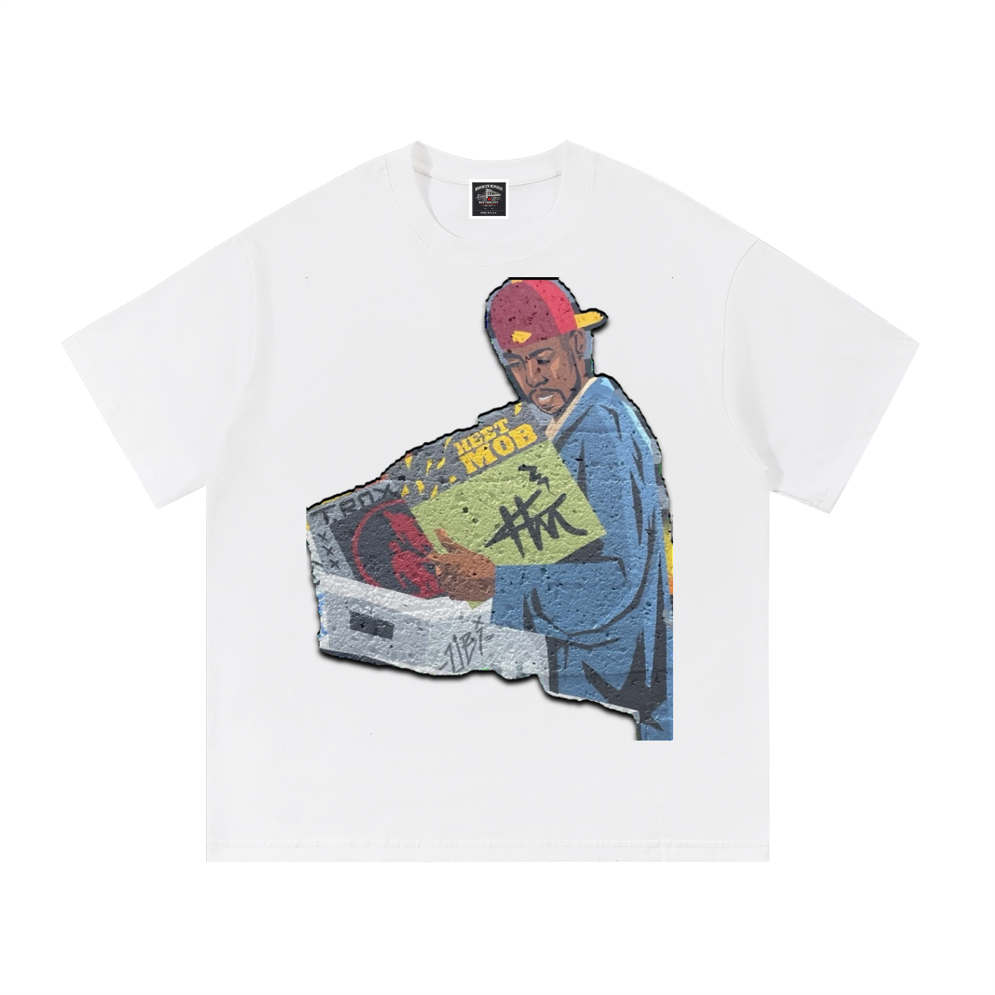 "CHUGHES 4 EVA" Cotton T-Shirt