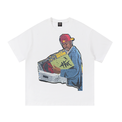 "CHUGHES 4 EVA" Cotton T-Shirt