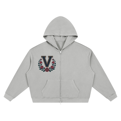 "VARSITY" Waffle Cotton Sweatsuit