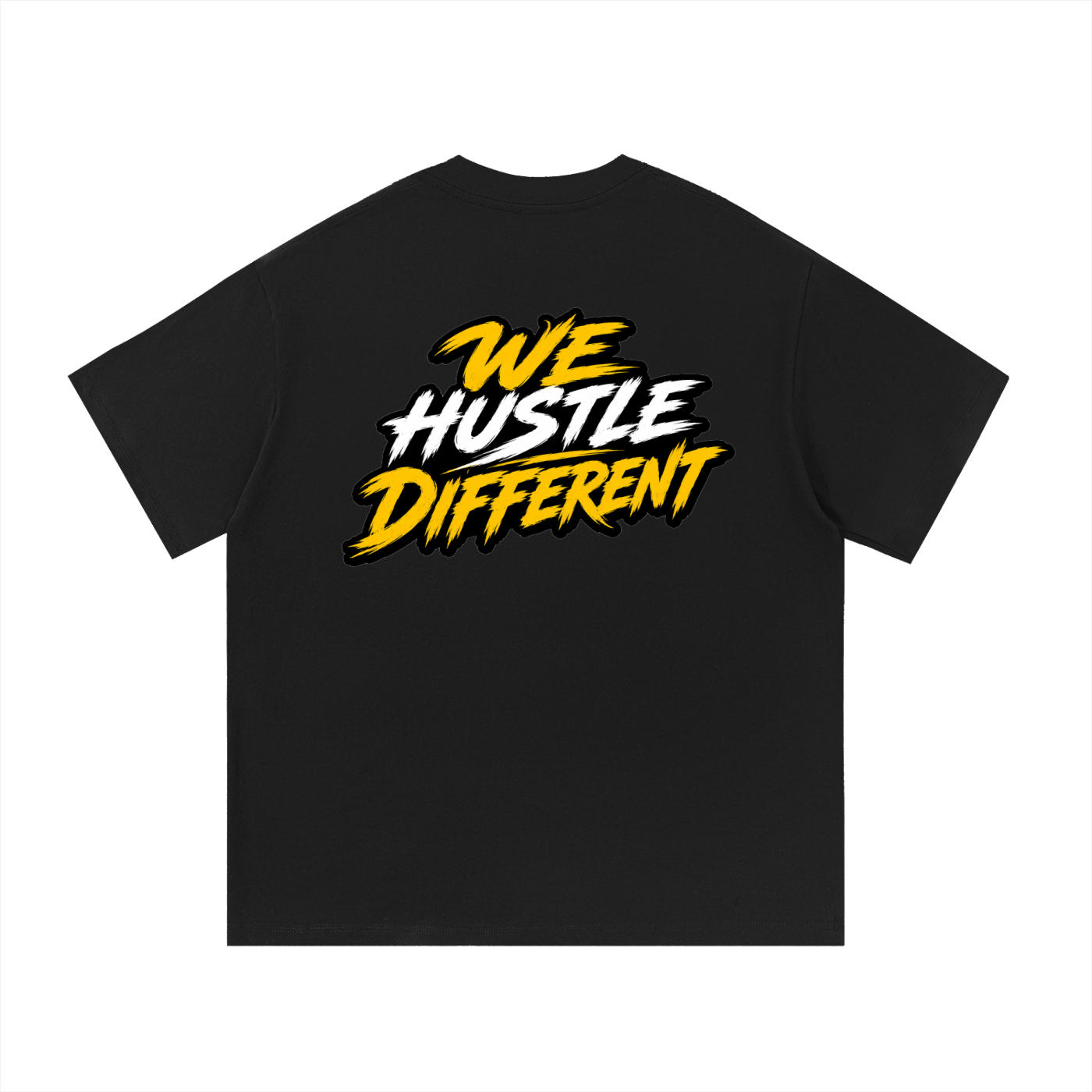 "Hustle Different" Cotton T-Shirt