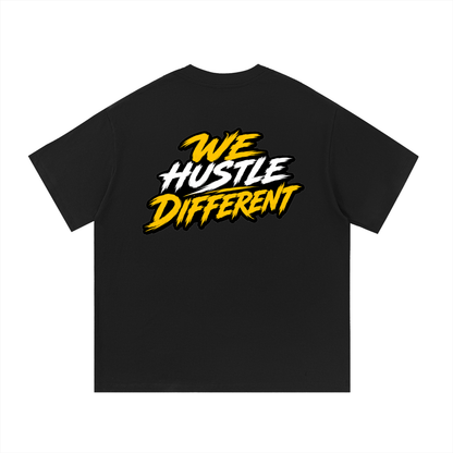 "Hustle Different" Cotton T-Shirt