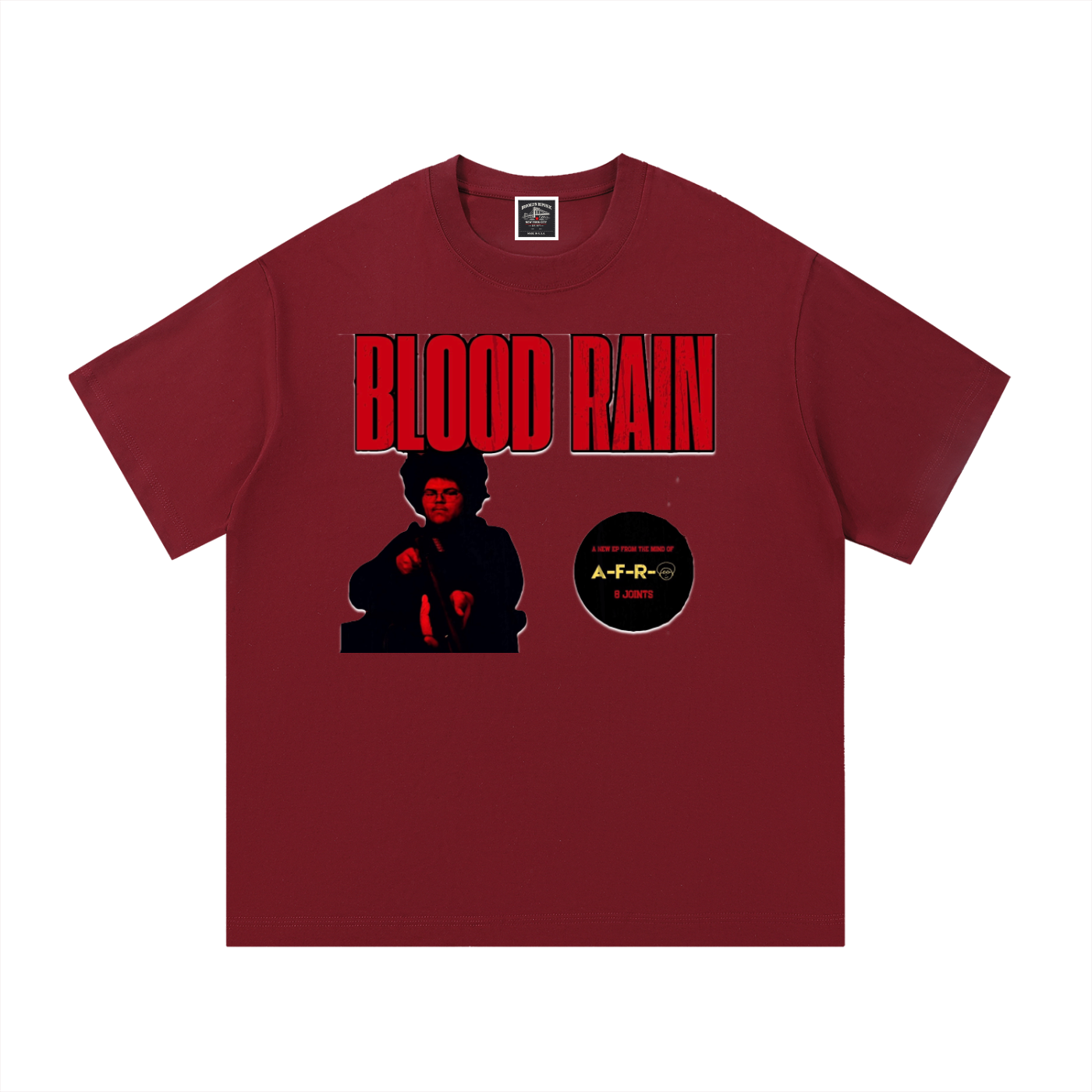"Blood Rain" Cotton T-Shirt