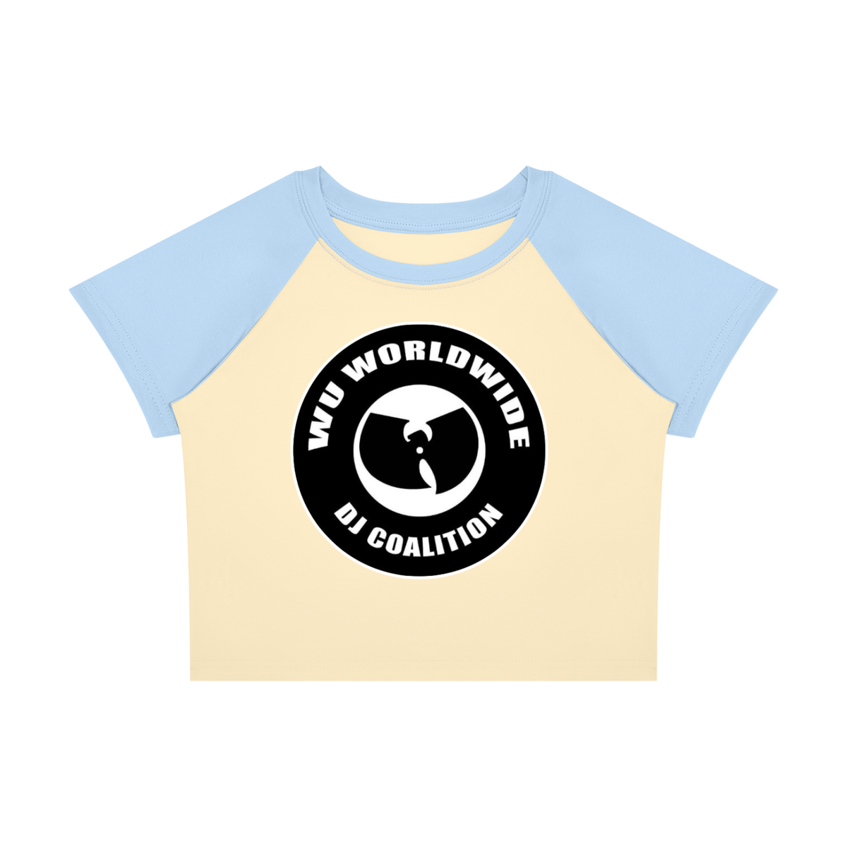 PYN™ "Wu World DJ Coalition" Women’s Raglan Color Block Baby T-Shirt