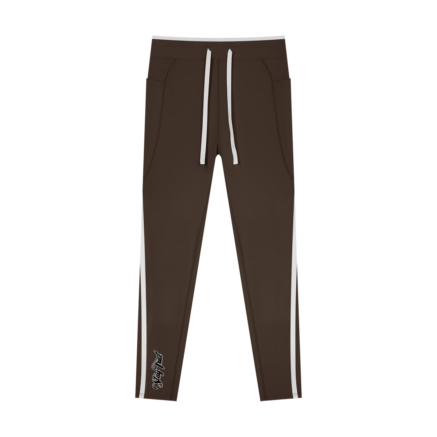 "Brooklyn Republic Essentials" Women’s Color Block Yoga Leggings