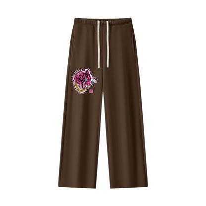 Brooklyn Zoo "Tiger Style" Women's Straight Leg Fleece Set