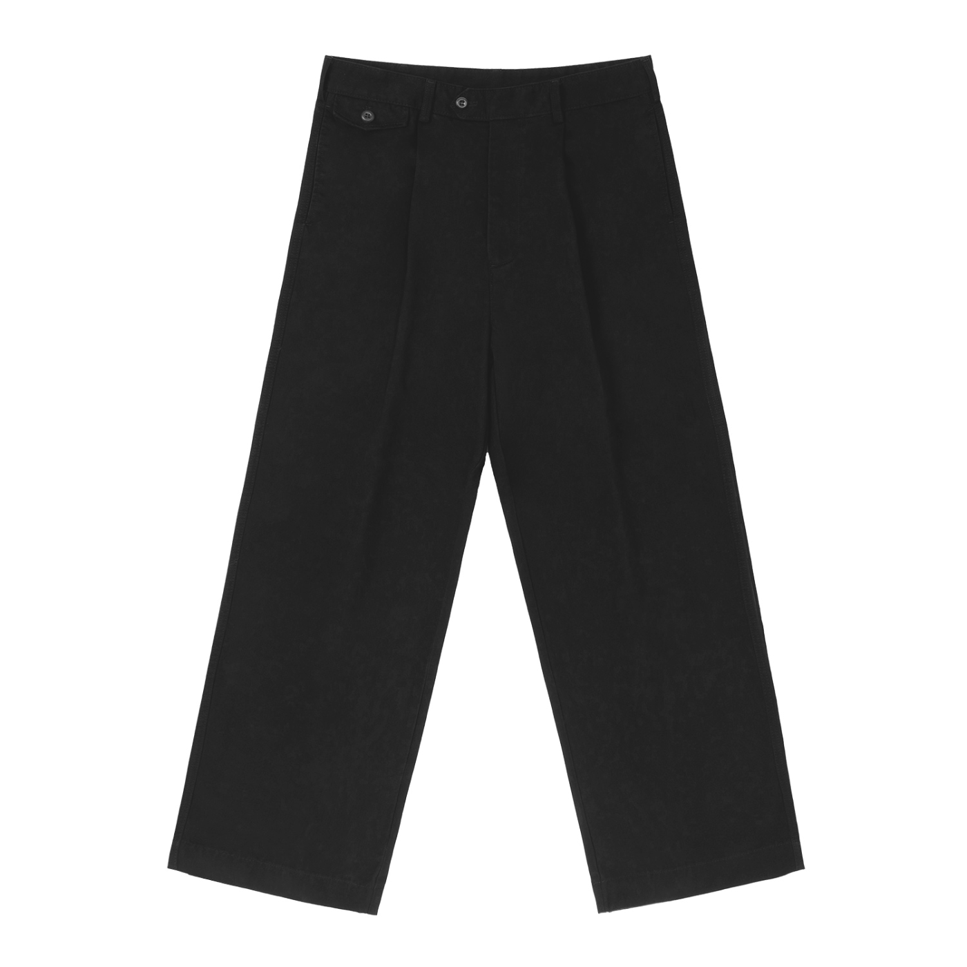 "Brooklyn Republic Essentials" Adjustable Waist Straight-Leg Khakis