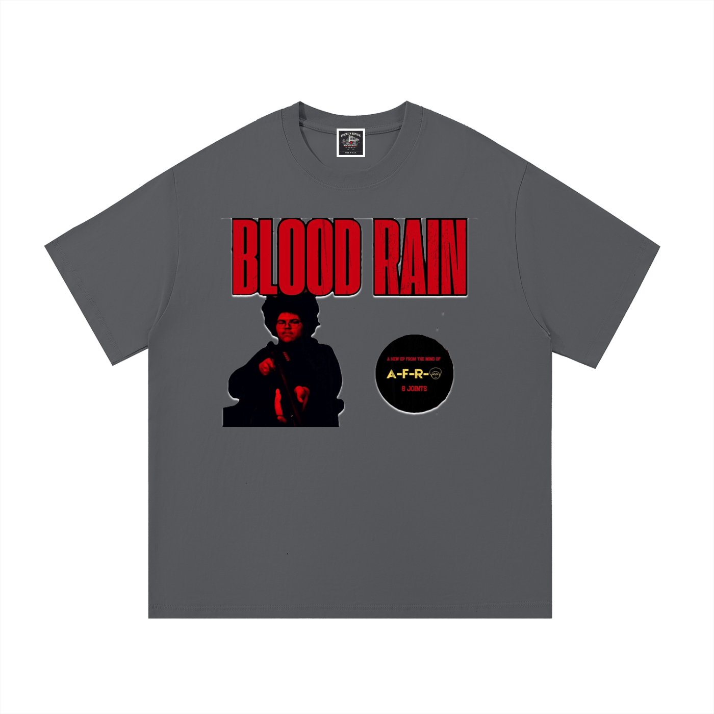 "Blood Rain" Cotton T-Shirt