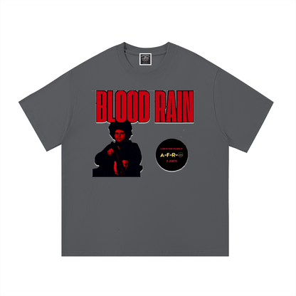 "Blood Rain" Cotton T-Shirt