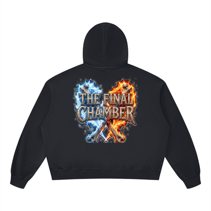 PYN™ "The Final Chamber"  Boxy Vintage Washed Hoodie
