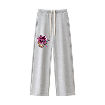 Brooklyn Zoo "Tiger Style" Women's Straight Leg Fleece Set