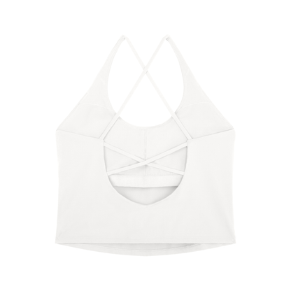 "Brooklyn Strong" Women's Tight Halter Yoga Tank Top