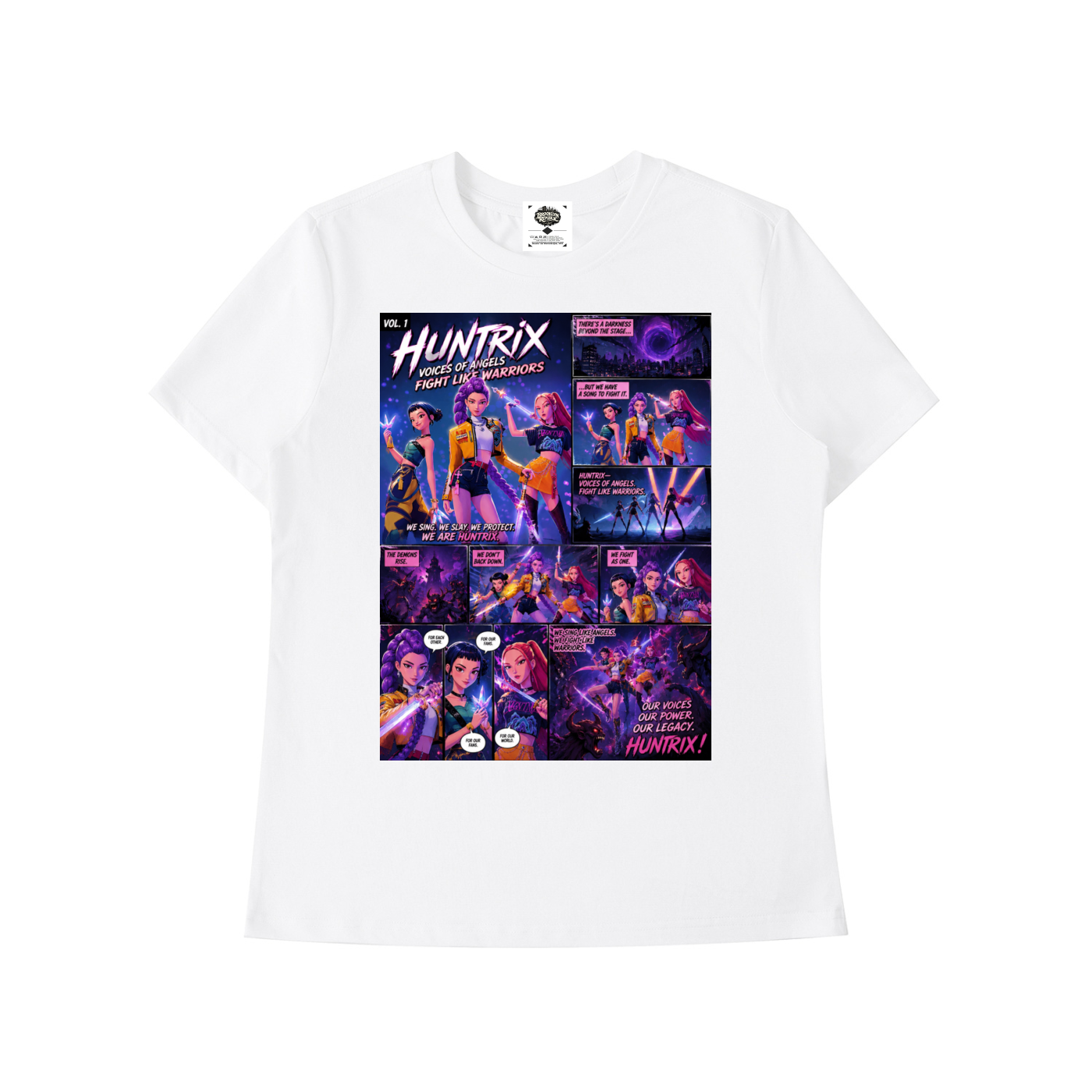 "Huntrix" Standard Shoulder T-Shirt
