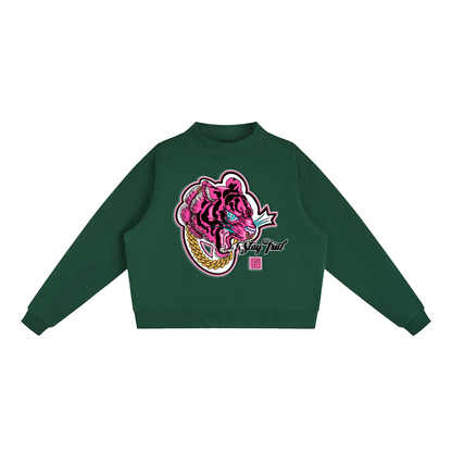 Brooklyn Zoo "Tiger Style" Women's Straight Leg Fleece Set