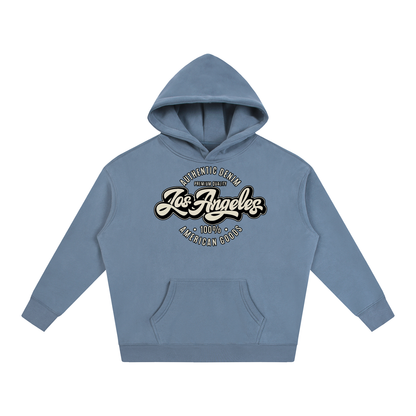 “LA Denim Mfg.” Oversize Fleeced Hoodie