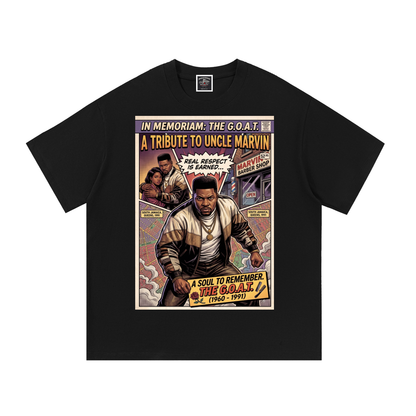 "R.I.P. Uncle Marvin" Cotton T-Shirt