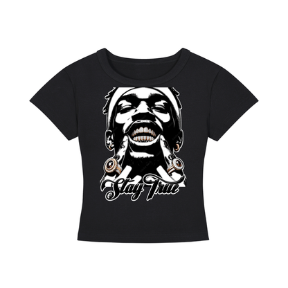 "Ghetto Heaven" Women's Cropped T-Shirt