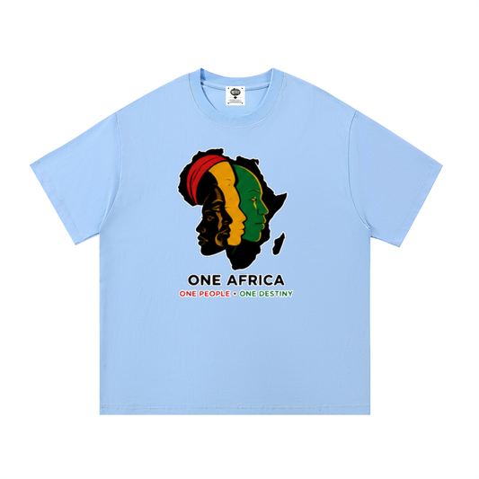 "One blood" Cotton T-Shirt