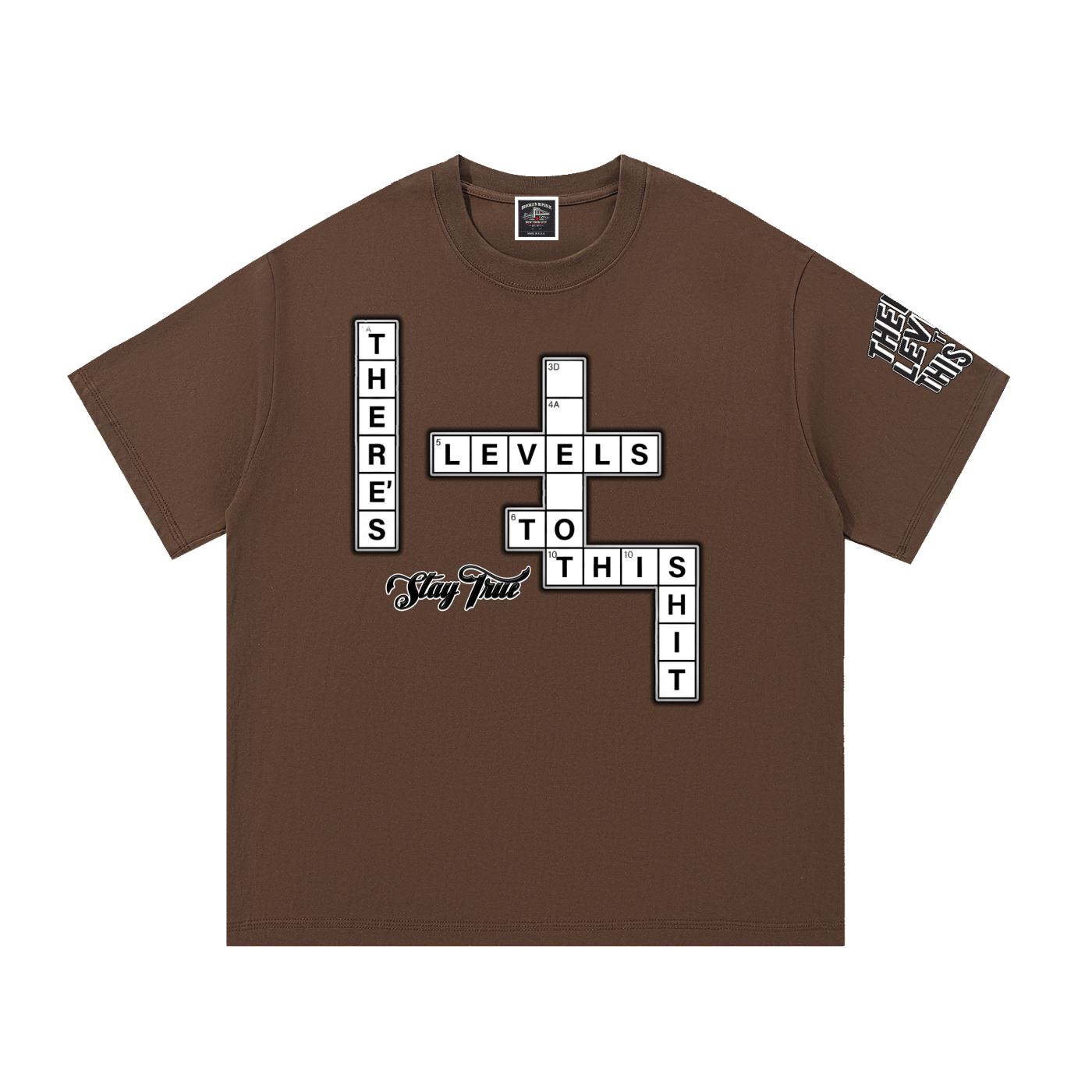"LEVELS" Cotton T-Shirt