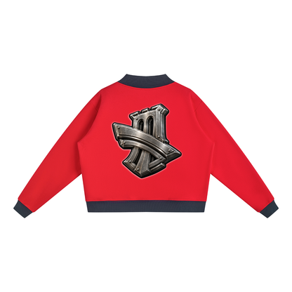 Brooklyn Republic Essentials™ Women’s Mock Neck Crewneck Sweatshirt