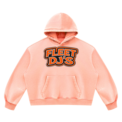 "Fleet DJ's" Vintage Wash Boxy Fleece Sweatsuit