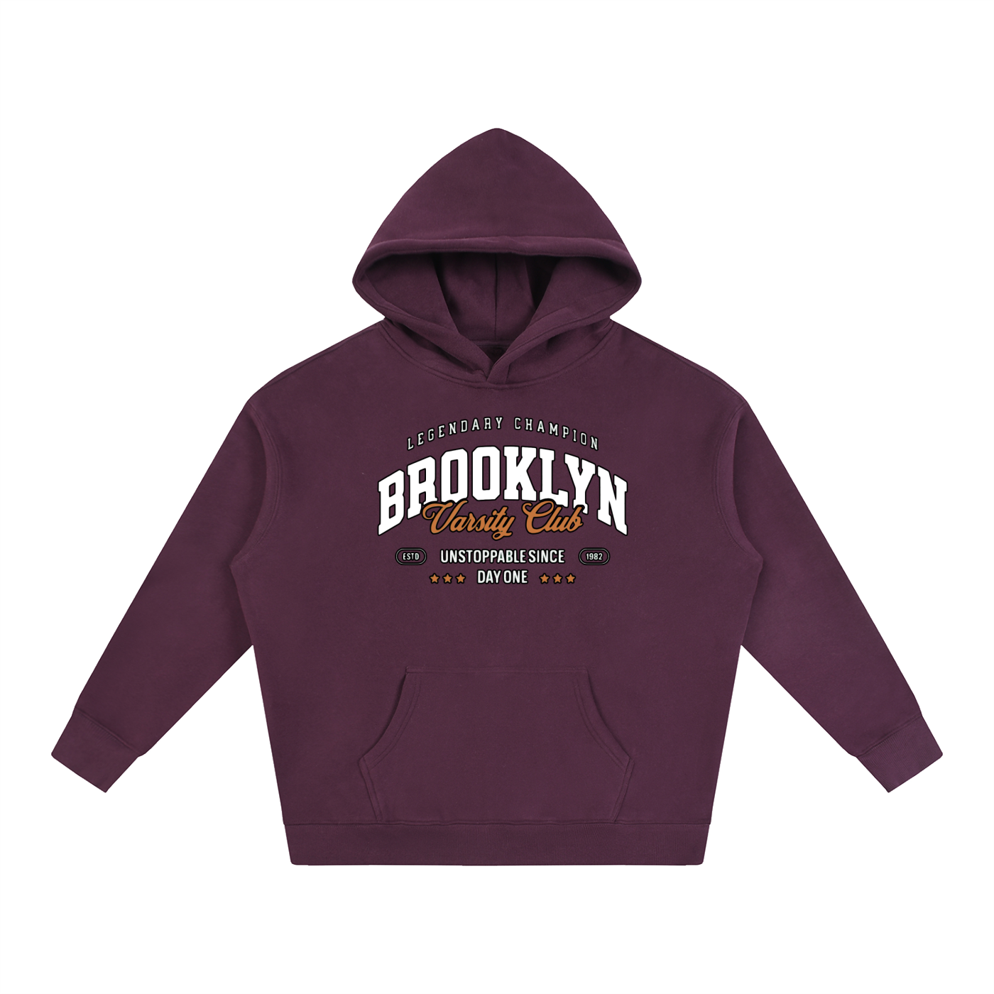 "Varsity Club" Oversize Fleeced Hoodie