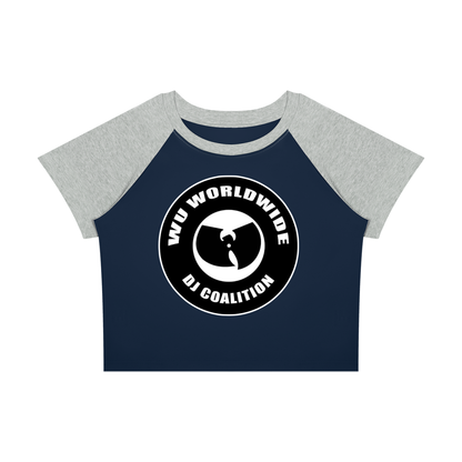 PYN™ "Wu World DJ Coalition" Women’s Raglan Color Block Baby T-Shirt