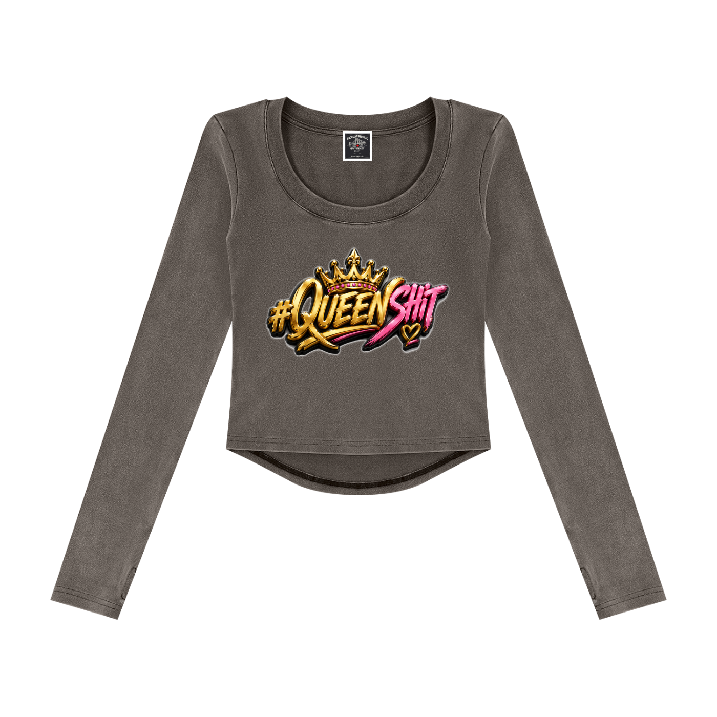 Women’s Vintage Wash Crop T-Shirt
