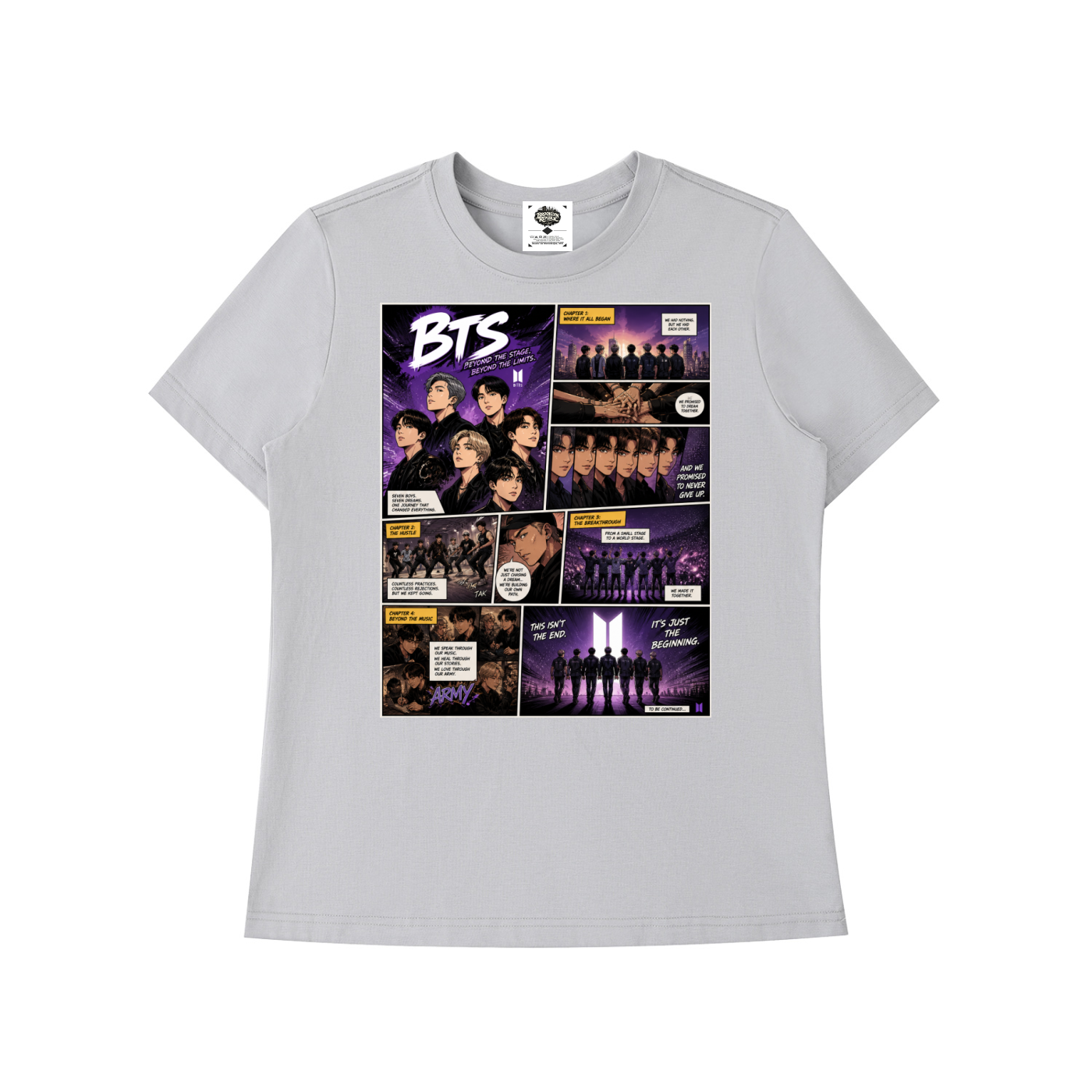 BTS™ x BKNY™  "Comic Cover" T-Shirt