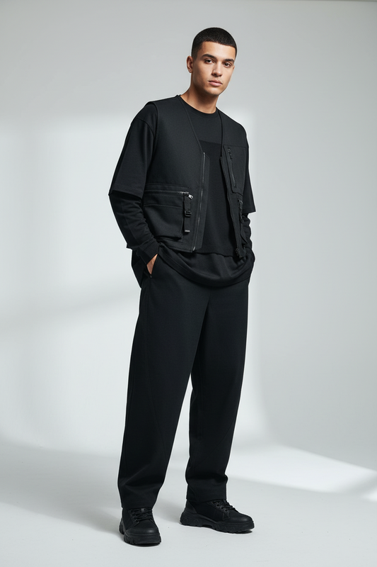 Brooklyn Republic Essential™ Men's Barrel Leg Pants