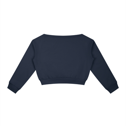Brooklyn Republic Essentials™ "Block Party" Women's Off-Shoulder Sweatshirt