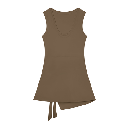 "Brooklyn Republic Essentials" Women’s A-Line Sleeveless Dress