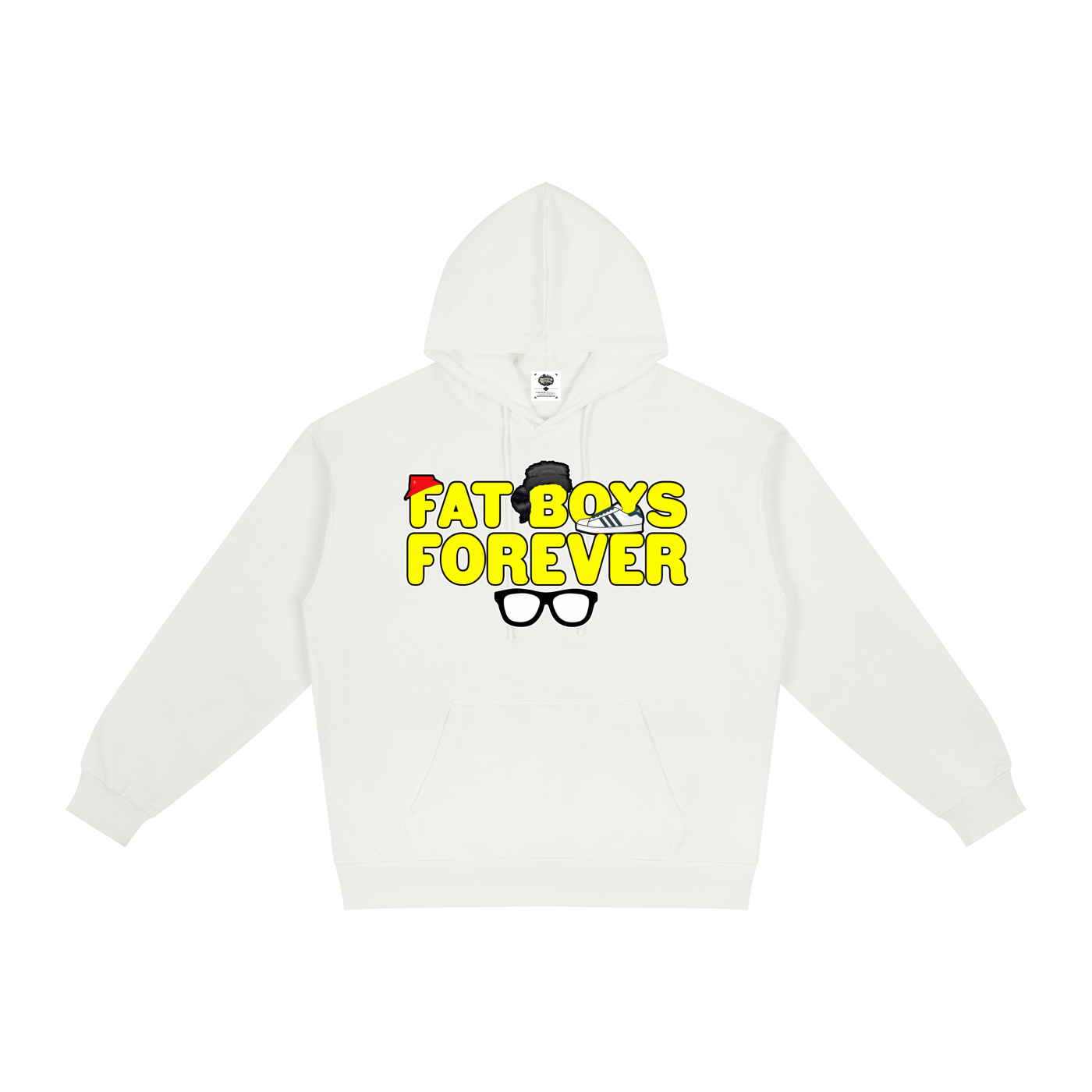 "Fat Boys Forever" Relaxed Fit Hoodie