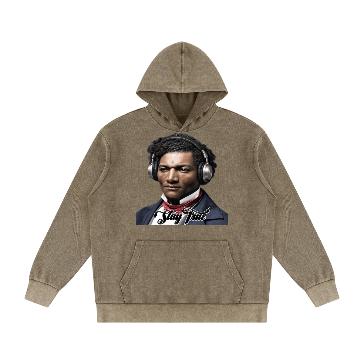"Freddie's Dead" Mineral Wash Oversized Hoodie