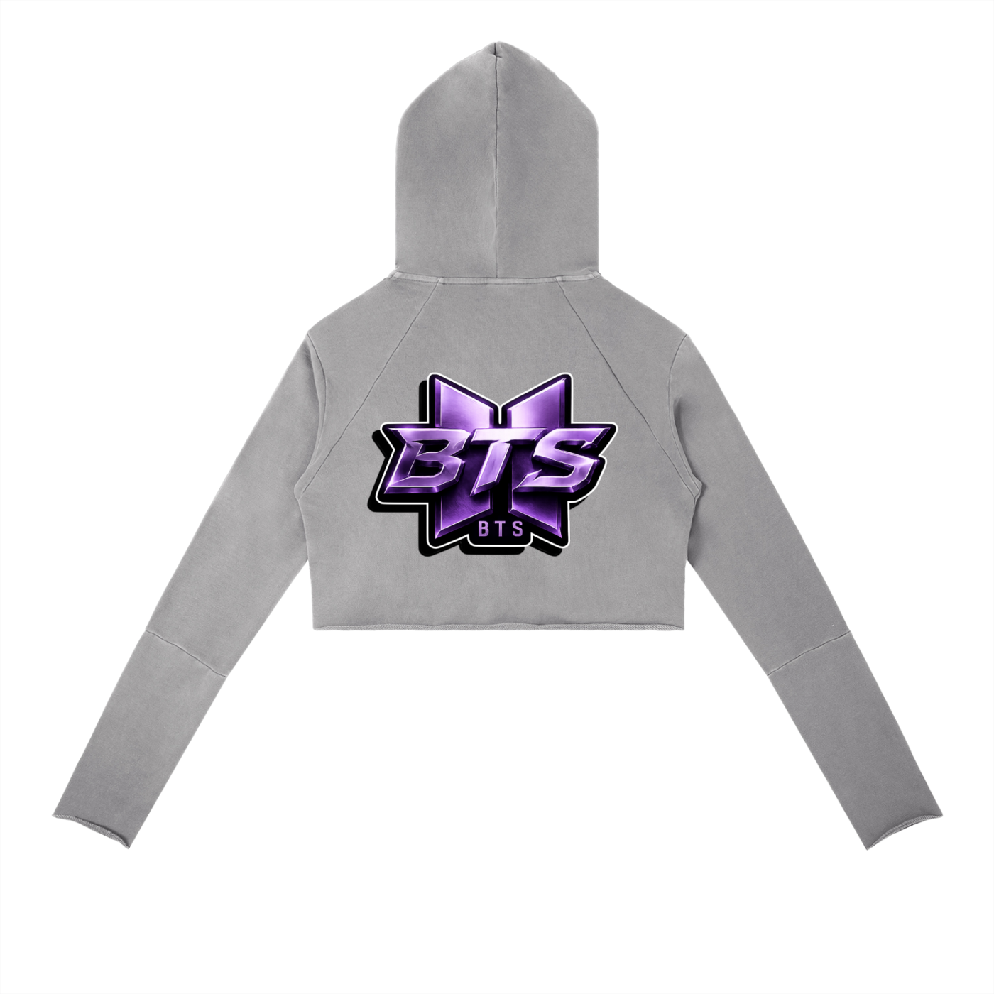 BTS™ x BKNY™ "Our Year" Vintage Washed Raw Edge Hoodie