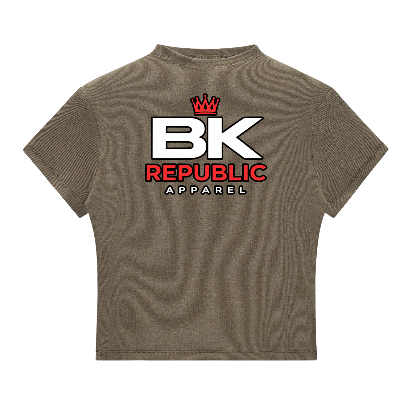 "Brooklyn Republic Essentials" Block Party Slim Fit Mock Neck T-Shirt